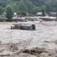 File pic of a swollen Beas River in 2023