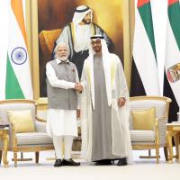 PM Narendra Modi meets UAE President Sheikh Mohamed bin Zayed Al Nahyan/File image
