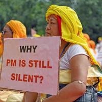 The PM has neither visited Manipur nor spoken about the situation