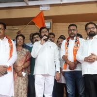Shiv Sena-UBT leader Sanjay Agaldare joins Shiv Sena led by CM Eknath Shinde/Eknath Shinde/Twitter