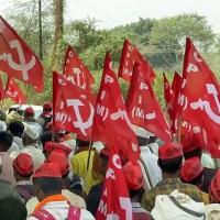 Maharashtra farmers march towards Mumbai/ANI
