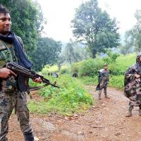 Security personnel in an anti-Maoist operation/File image