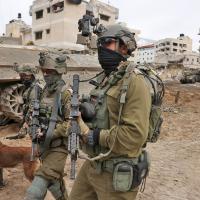 Israeli soldiers in Gaza