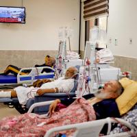 Hospitals are running out of fuel to run dialysis units. Mohammed Salem/Reuters