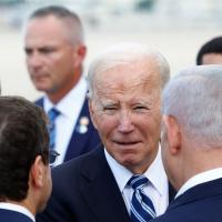 US President Joe Biden in Tel Aviv
