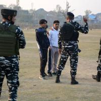 Security personnel question locals