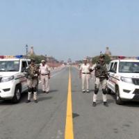 Delhi Police's 'Parakram' vans are part of the security arrangement