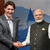 Prime Minister Narendra Modi and Justine Trudeau/File image