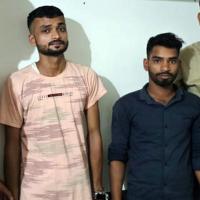 Shooting accused Vicky Gupta and Sagar Pal in Mumbai police custody/ANI Photo