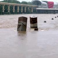 Pune's Mutha river in spate