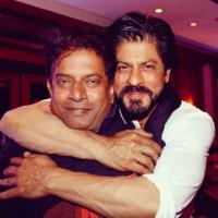 Pradeep Bandekar with Shah Rukh Khan