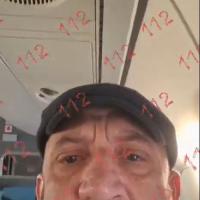 The passenger who captured the video said his prayers as the plane crashed