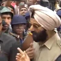 The Sikh police officer said he was just doing his duty