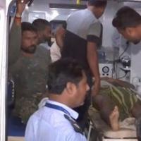 Injured CRPF jawans taken to hospital