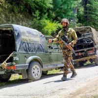 File image of a soldier during an anti-terrorist operation in J-K