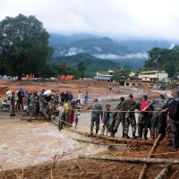 File image of rescue operation in Wayanad after landslide in July, 2024/ANI Photo