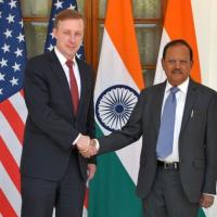 Ajit Doval and Jake Sullivan/File image