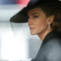 Kate Middleton at Queen Elizabeth II's funeral