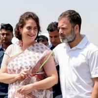 Congress leaders Rahul Gandhi and Priyanka Gandhi Vadra/File image/ANI Photo