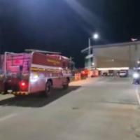 Fire tenders at the airport/ANI on X