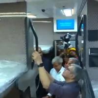 Railway Minister Ashwini Vaishnaw inspecting Vande Bharat sleeper coach in Bengaluru/ANI on X