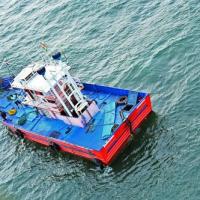 Crew from a fishing vessel was rescued by coast guards. File pic