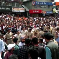 Protest against the illegal construction of the Sanjauli Mosque, in Shimla/File image