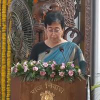 AAP leader Atishi takes oath as 8th Chief Minister of Delhi/ANI Photo