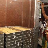 Tirupati laddoos being purified