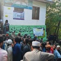 Voters in Ganderbal