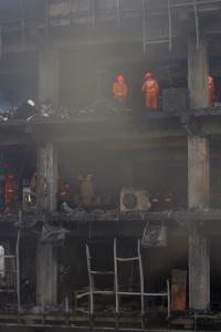 Mundka fire: Scenes of devastation and despair