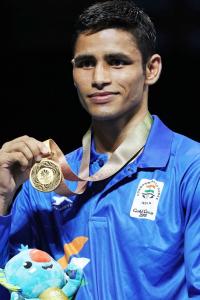 Gaurav, Vikas claim gold; boxers fetch best ever medal haul at CWG