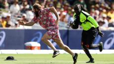Did Security Catch Gabba Pitch Invader?