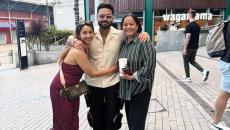 Rishabh Pant Relaxes With Mum, Sis
