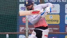 PIX: Kohli, Rohit hit the nets hard ahead of NZ ODIs