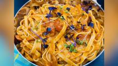 Recipe: Sarab's Rose Harissa Fettuccini