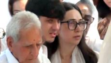 Karisma, Kids At Sunjay Kapur's Funeral