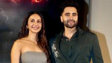 Rakul-Jackky Step Out To Watch Maa