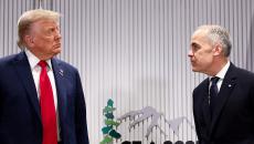 Who Is Trump Looking At So Haughtily?