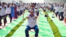 PHOTOS: When netas roll out mats for Yoga Day