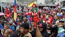 Look, Who Turned Up At Maduro March!