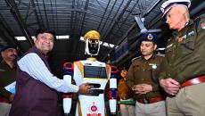 What's This Robot Doing At Vizag Station?