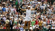 PIX: Swiatek, Bencic enter first Wimbledon semi-final