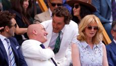 Royalty, Tennis Champs, Superman At SW19