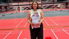Jwala's Baby Takes First Look At Court!