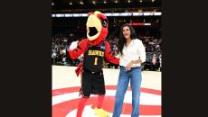 PIX: PV Sindhu gets a taste of NBA