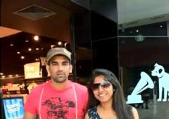 Spotted: Zaheer and Yuvraj in London