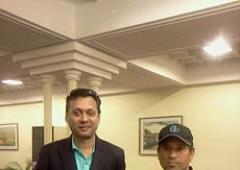 Spotted: Sachin and Sehwag in Dhaka
