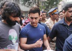 Spotted: Aamir Khan at Wankhede to watch Sachin Tendulkar!