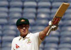 He's the youngest Australian to score fifty in India